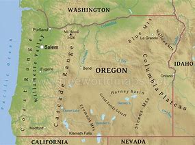 Breathtaking Oregon: How to Vacation in the Cascade Range 8 Map or Oregon Cascade Range