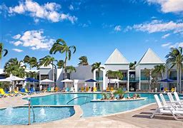 hotel with pool in the front