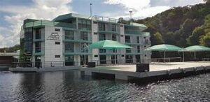 hotel on the amazon river rainforest