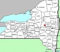 Buttermilf Falls New York State map