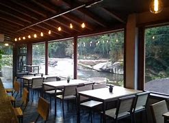 chairs and tables at a restaurant