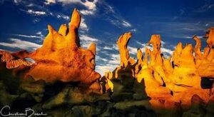 strange rock formations