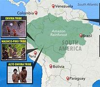 map of the Amazon rainforest