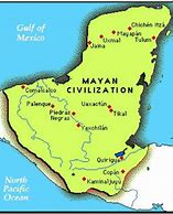 Map of Mayan Civilization