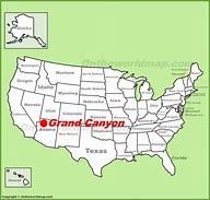 Grand Canyon United States map 