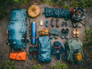 High-quality waterproof camping gear including tents, jackets, backpacks, and accessories that keep you dry and comfortable during outdoor adventures in all weather conditions.