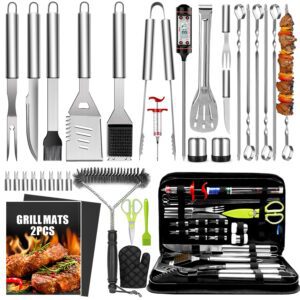 Essential pellet grill accessories including tools, covers, and add-ons for perfect outdoor grilling.