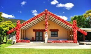 🛖 Marae Experiences Across New Zealand: Immerse In Māori Culture 1 Marae Learning Environments (MLEs) showing traditional Māori designs and architecture for educational spaces.