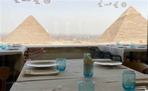 Dining in Egypt with Views of the Great Pyramids of Giza – Iconic Desert Experience